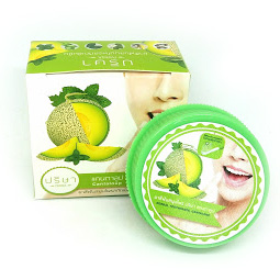 Cantaloup Original Toothpaste 5star4A 25 gr. Thailand. Концентрированная отбеливающая Тайская зубная паста дыня Cantaloup Original Toothpaste 5star4A 25 гр