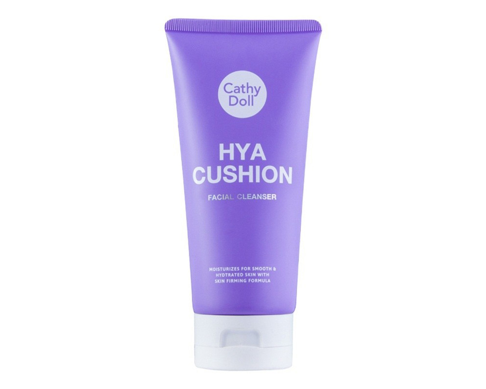 Натуральная гиалуроновая пенка для умывания Karmart Cathy Doll HYA CUSHION FACIAL FOAM CLEANSER 120 мл. Таиланд