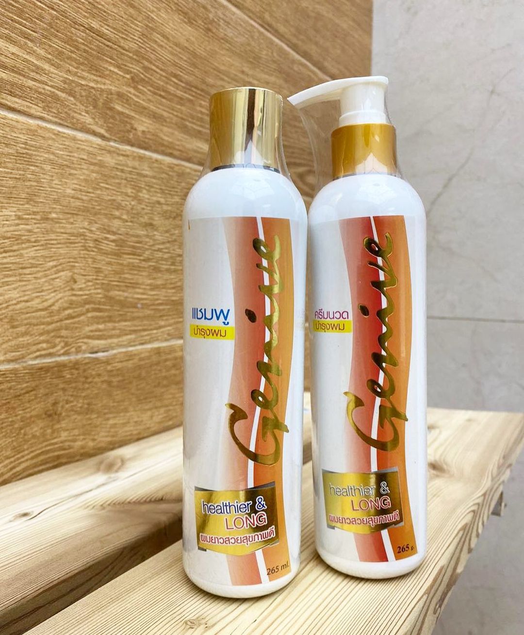 Натуральный кондиционер из Тайланда от выпадения и для роста волос Genive Long Hair Fast Growth Conditioner купить в Москве и Московской области.