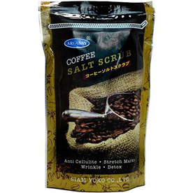 Натуральный солевой скраб для тела с Кофе Argussy Coffee Salt Scrub 280 гр. Таиланд