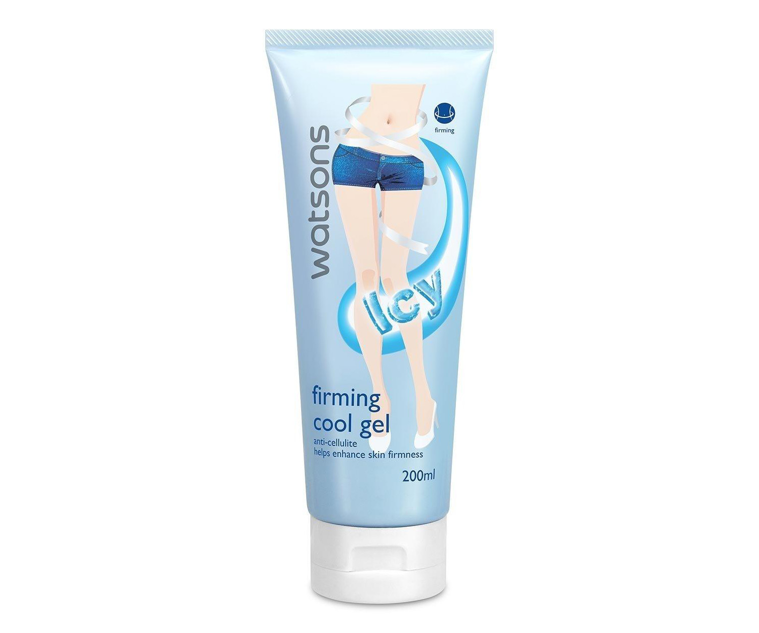 Тайский Антицеллюлитный Гель с Охлаждающим эффектом Watsons Icy Firming Cool Gel 200 мл. Таиланд